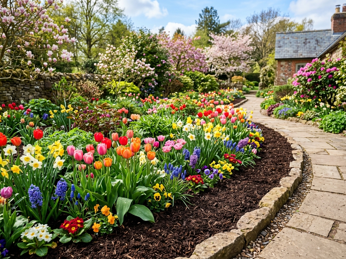 Landscapers working